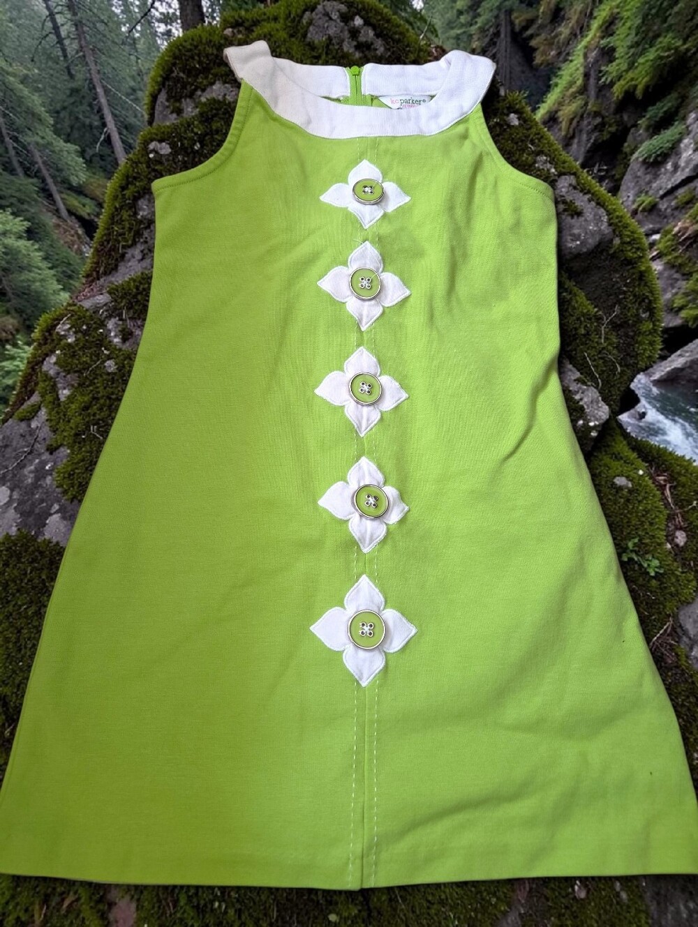 *1605 Kc Parker by Haristrings vintage dress Girls 8